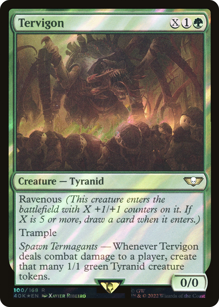Tervigon (Surge Foil) [Universes Beyond: Warhammer 40,000] | Grognard Games