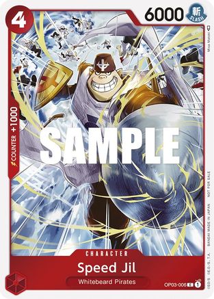 Speed Jil (Dash Pack) (OP03-006) - Kingdoms of Intrigue Foil | Grognard Games