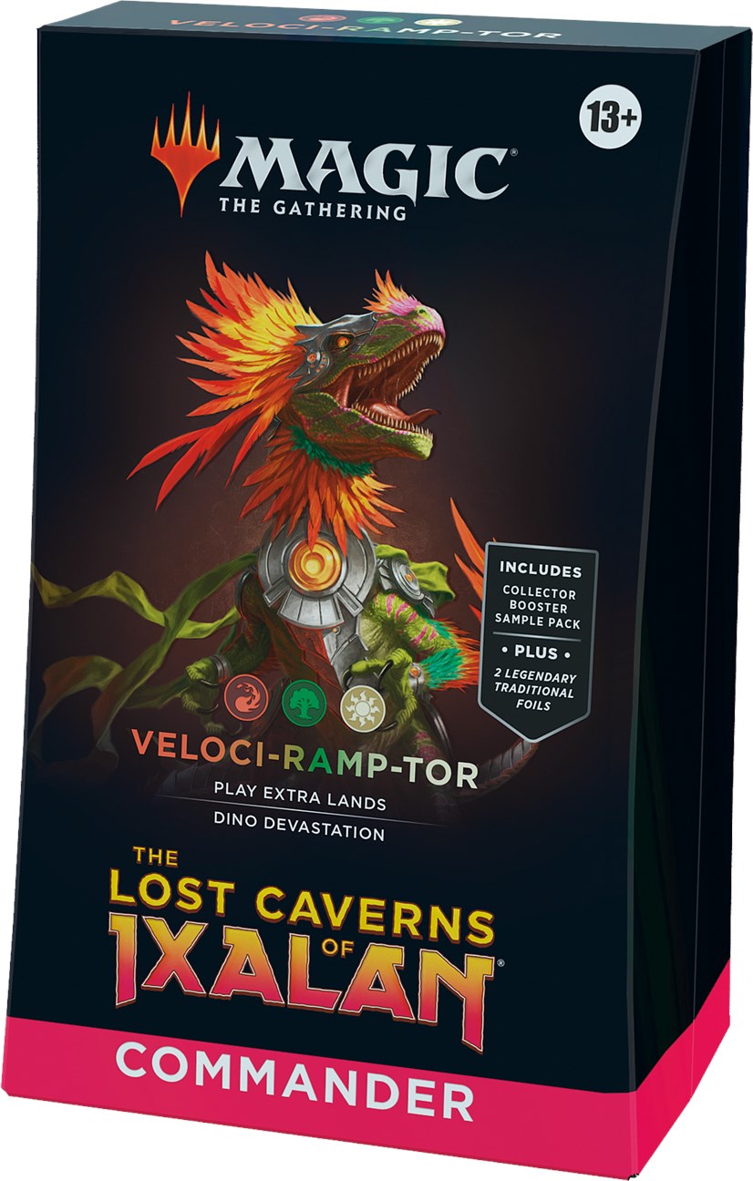 The Lost Caverns of Ixalan - Commander Deck (Veloci-Ramp-Tor) | Grognard Games