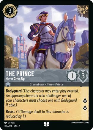 The Prince - Never Gives Up (195/204) [Rise of the Floodborn] | Grognard Games