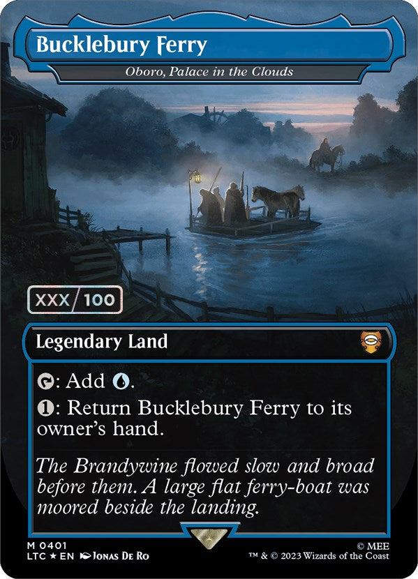 Bucklebury Ferry - Oboro, Palace in the Clouds (Serialized) [The Lord of the Rings: Tales of Middle-Earth Commander] | Grognard Games