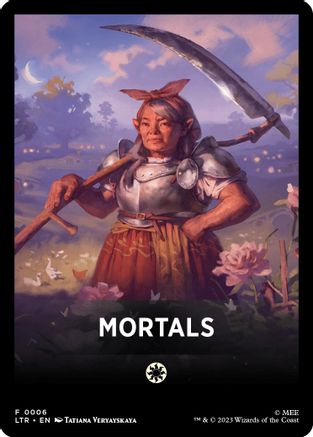 Mortals Theme Card (LTR-006) - The Lord of the Rings: Tales of Middle-earth | Grognard Games