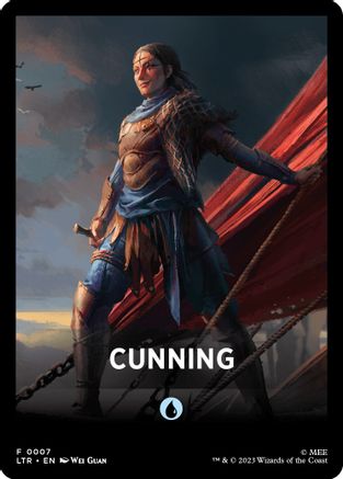 Cunning Theme Card (LTR-007) - The Lord of the Rings: Tales of Middle-earth | Grognard Games