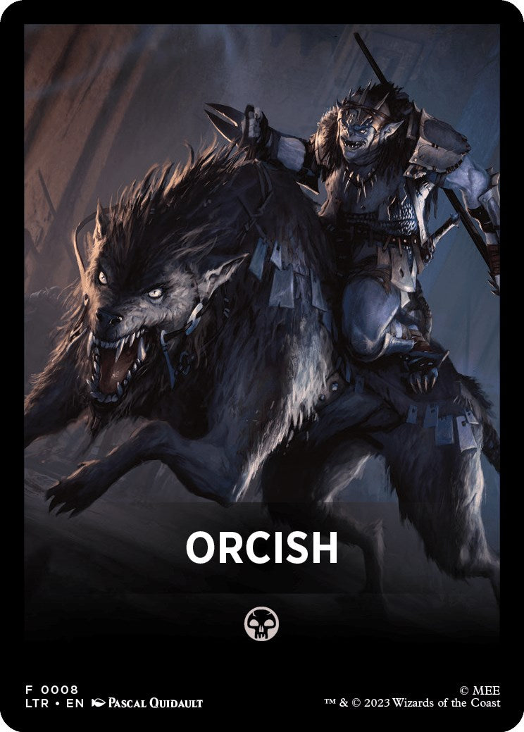 Orcish Theme Card [The Lord of the Rings: Tales of Middle-Earth] | Grognard Games