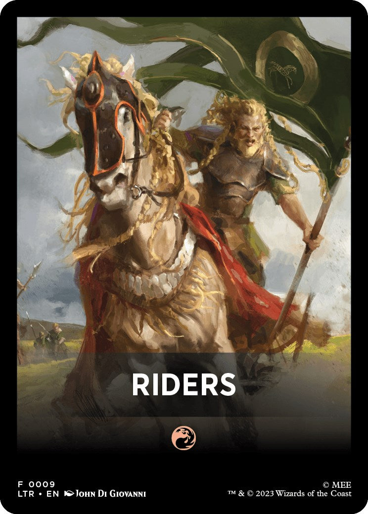 Riders Theme Card [The Lord of the Rings: Tales of Middle-Earth] | Grognard Games