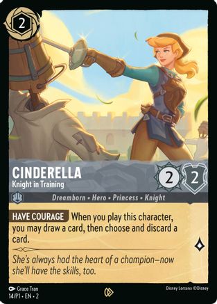 Cinderella - Knight in Training (14) [Promo Cards] | Grognard Games