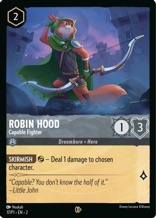Robin Hood - Capable Fighter (17) [Promo Cards] | Grognard Games