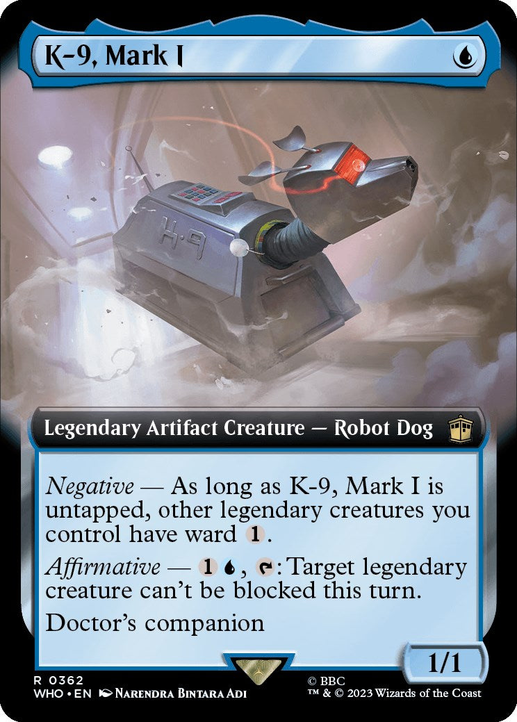 K-9, Mark I (Extended Art) [Doctor Who] | Grognard Games