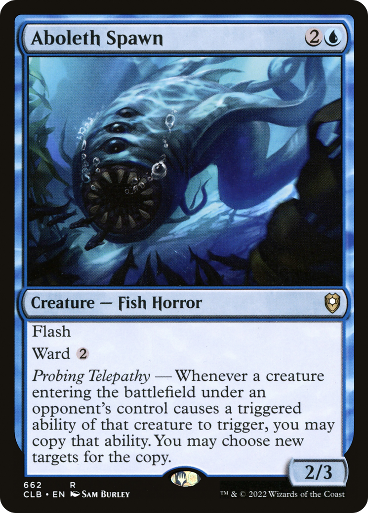 Aboleth Spawn [Commander Legends: Battle for Baldur's Gate] | Grognard Games