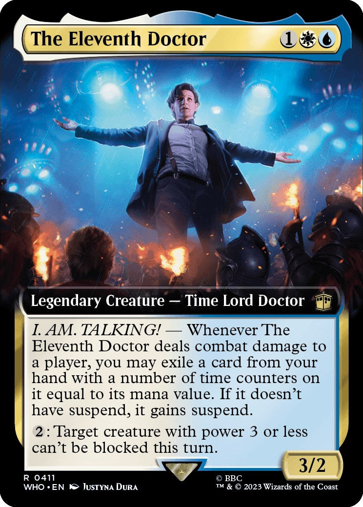 The Eleventh Doctor (Extended Art) [Doctor Who] | Grognard Games