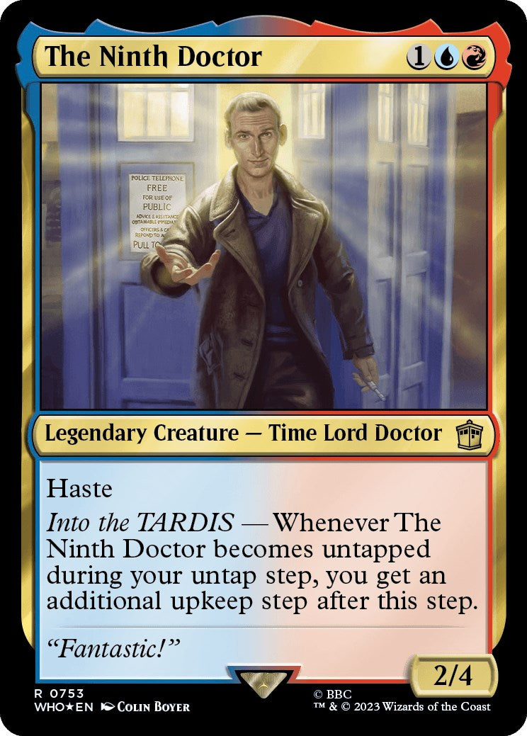 The Ninth Doctor (Surge Foil) [Doctor Who] | Grognard Games