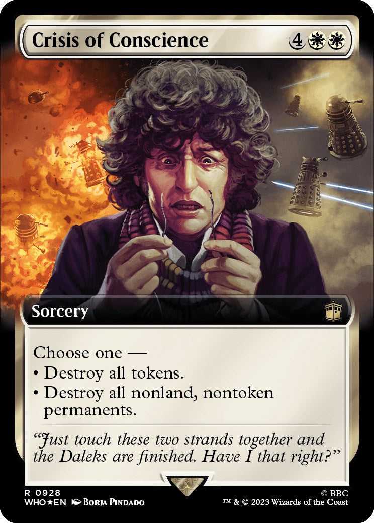 Crisis of Conscience (Extended Art) (Surge Foil) [Doctor Who] | Grognard Games