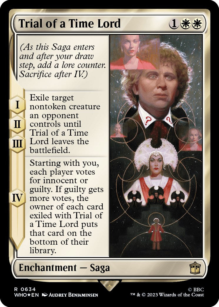 Trial of a Time Lord (Surge Foil) [Doctor Who] | Grognard Games