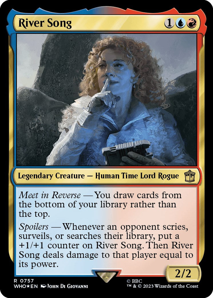 River Song (Surge Foil) [Doctor Who] | Grognard Games