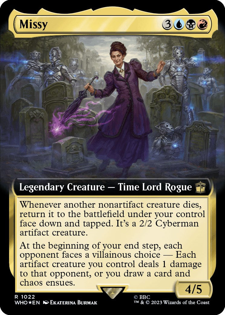 Missy (Extended Art) (Surge Foil) [Doctor Who] | Grognard Games