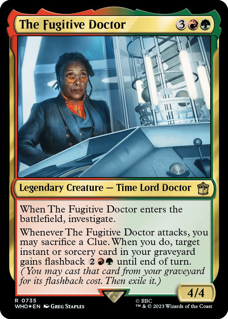 The Fugitive Doctor (Surge Foil) [Doctor Who] | Grognard Games