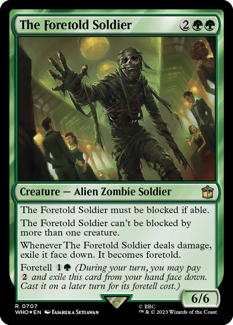 The Foretold Soldier (Surge Foil) [Doctor Who] | Grognard Games