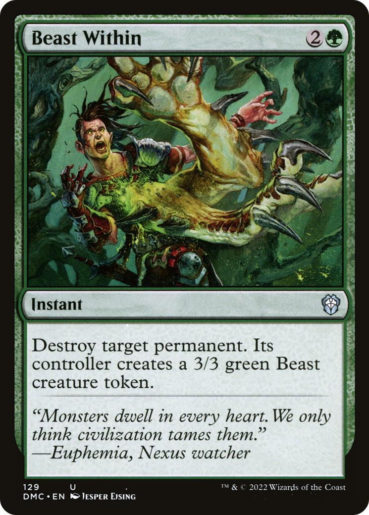 Beast Within [Dominaria United Commander] | Grognard Games