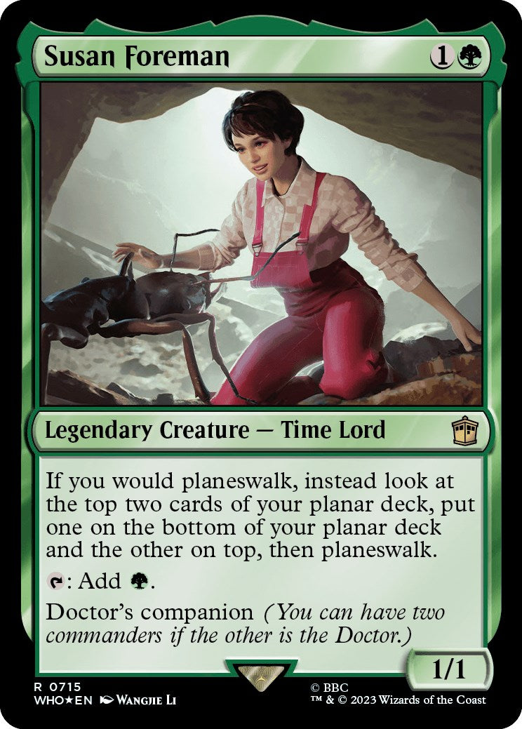 Susan Foreman (Surge Foil) [Doctor Who] | Grognard Games