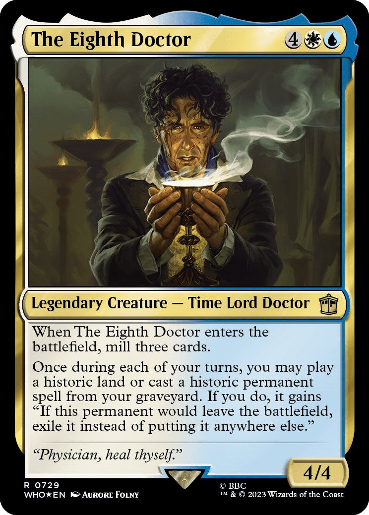 The Eighth Doctor (Surge Foil) [Doctor Who] | Grognard Games