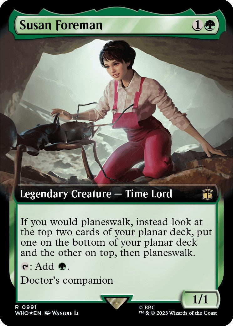 Susan Foreman (Extended Art) (Surge Foil) [Doctor Who] | Grognard Games