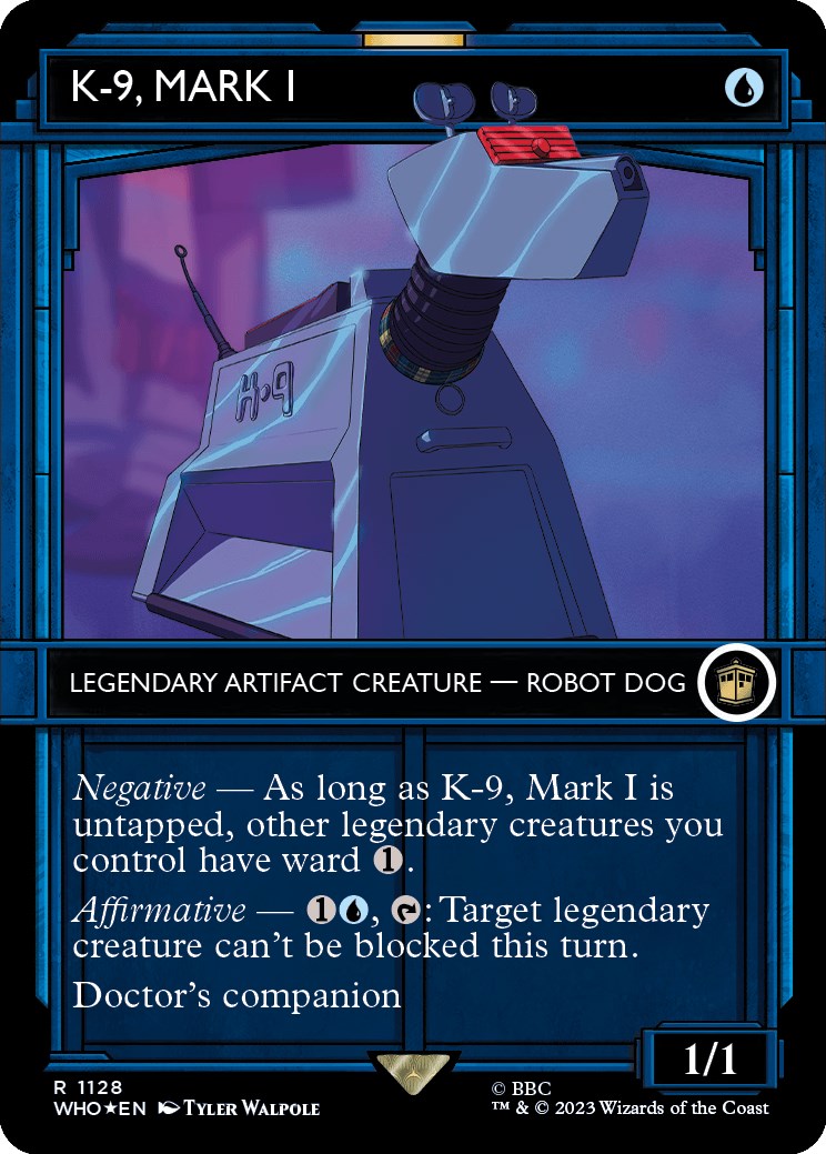 K-9, Mark I (Showcase) (Surge Foil) [Doctor Who] | Grognard Games