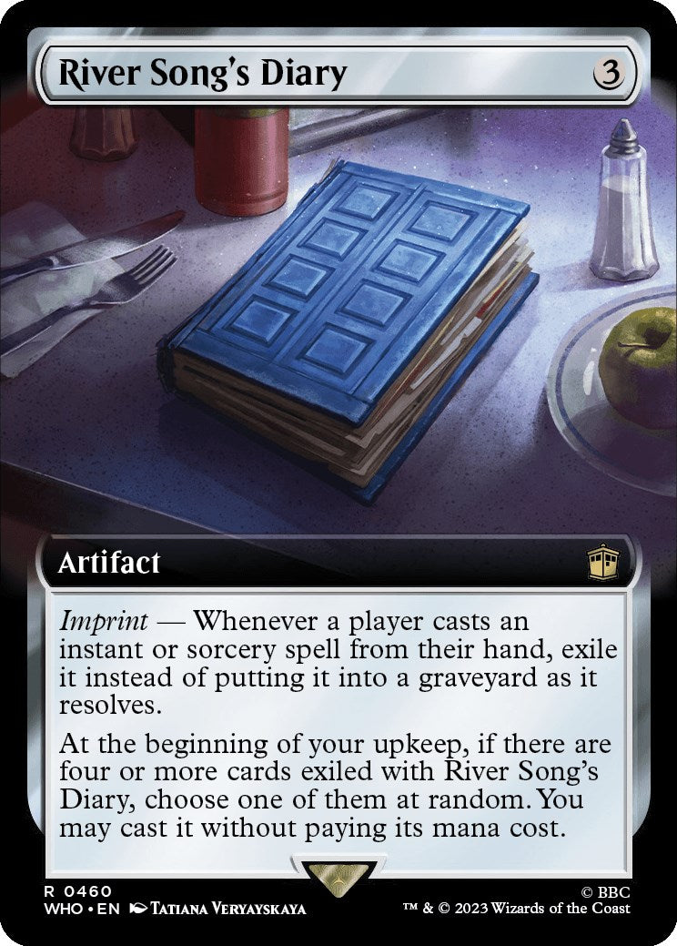 River Song's Diary (Extended Art) [Doctor Who] | Grognard Games