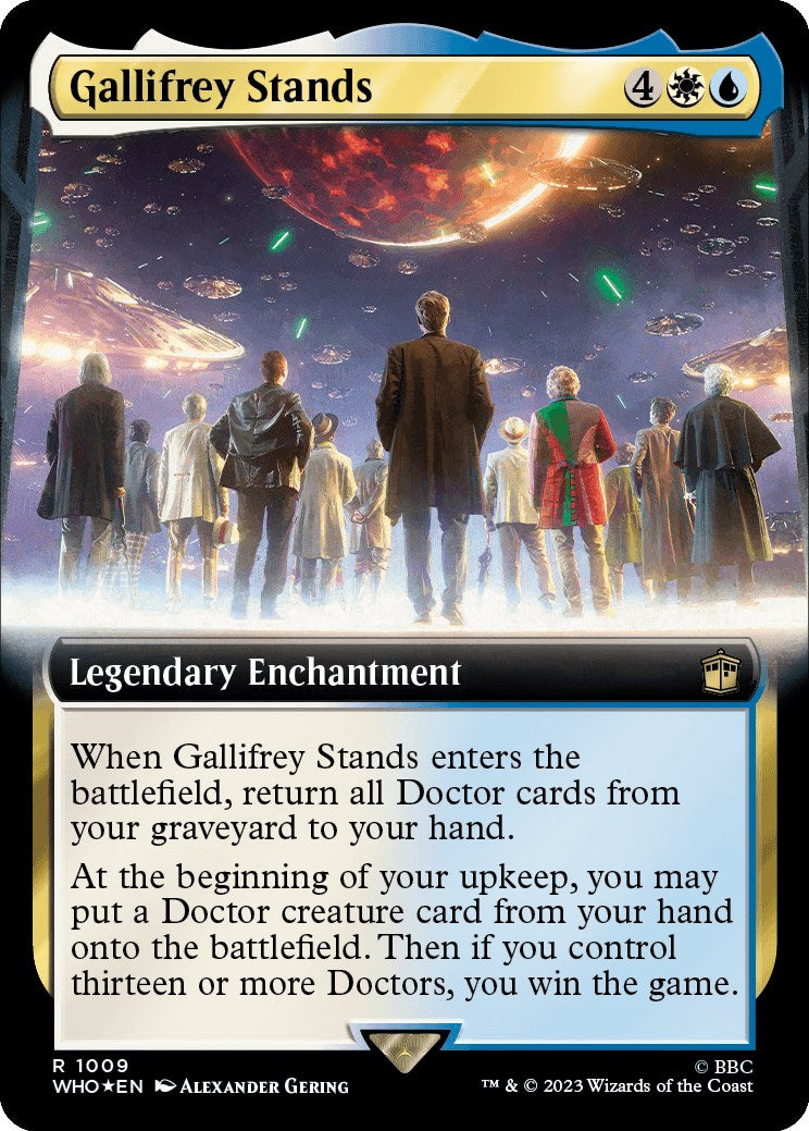 Gallifrey Stands (Extended Art) (Surge Foil) [Doctor Who] | Grognard Games