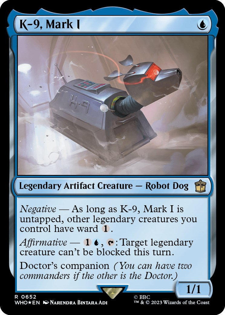 K-9, Mark I (Surge Foil) [Doctor Who] | Grognard Games