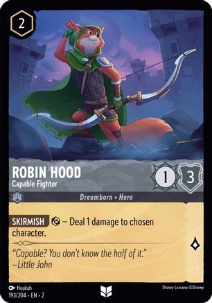 Robin Hood - Capable Fighter (193/204) [Rise of the Floodborn] | Grognard Games