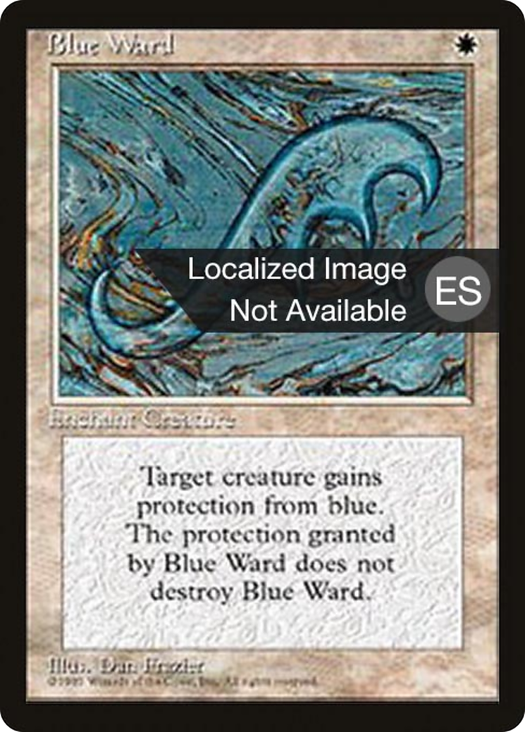 Blue Ward [Fourth Edition (Foreign Black Border)] | Grognard Games