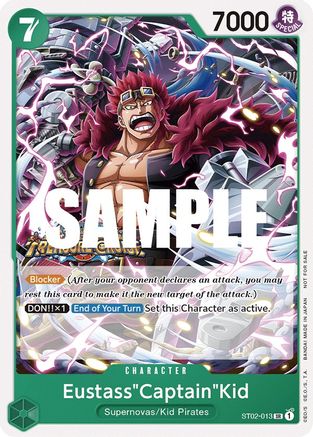 Eustass"Captain"Kid (Tournament Pack Vol. 5) (ST02-013) - One Piece Promotion Cards | Grognard Games