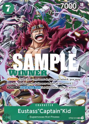 Eustass"Captain"Kid (Winner Pack Vol. 5) (ST02-013) - One Piece Promotion Cards Foil | Grognard Games