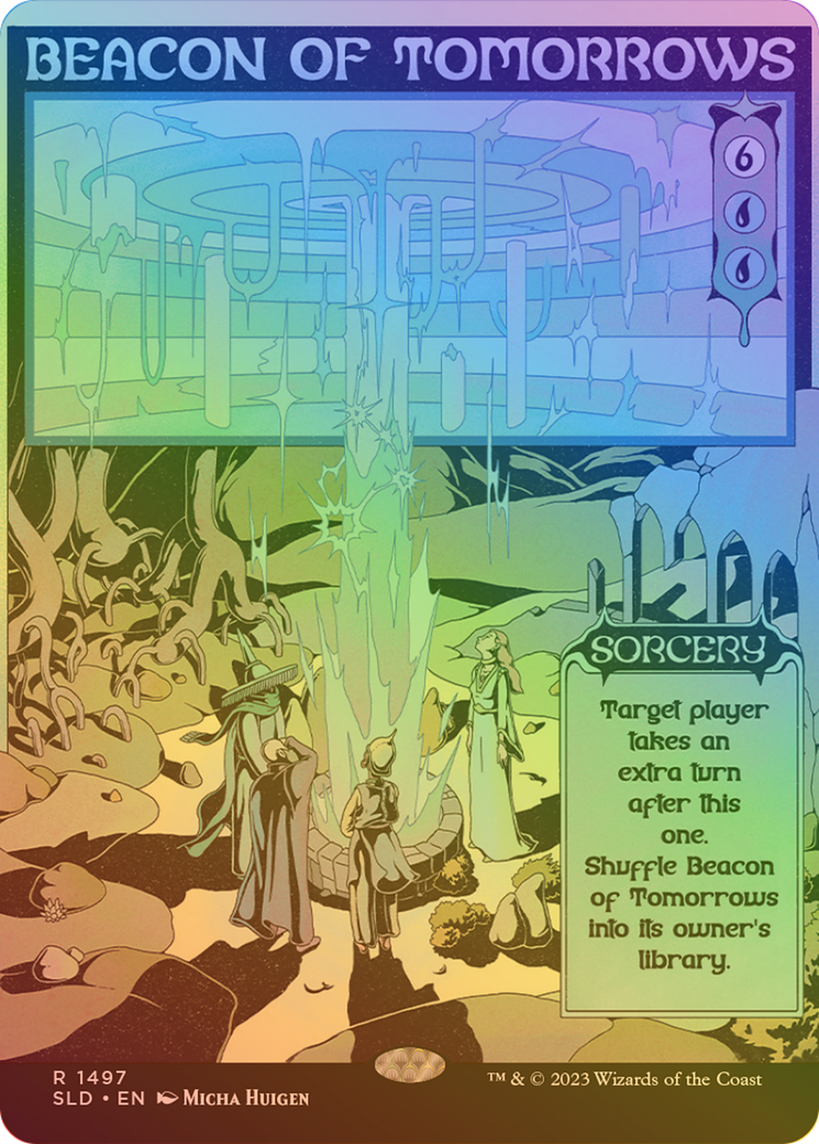 Beacon of Tomorrows (Rainbow Foil) [Secret Lair Drop Series] | Grognard Games