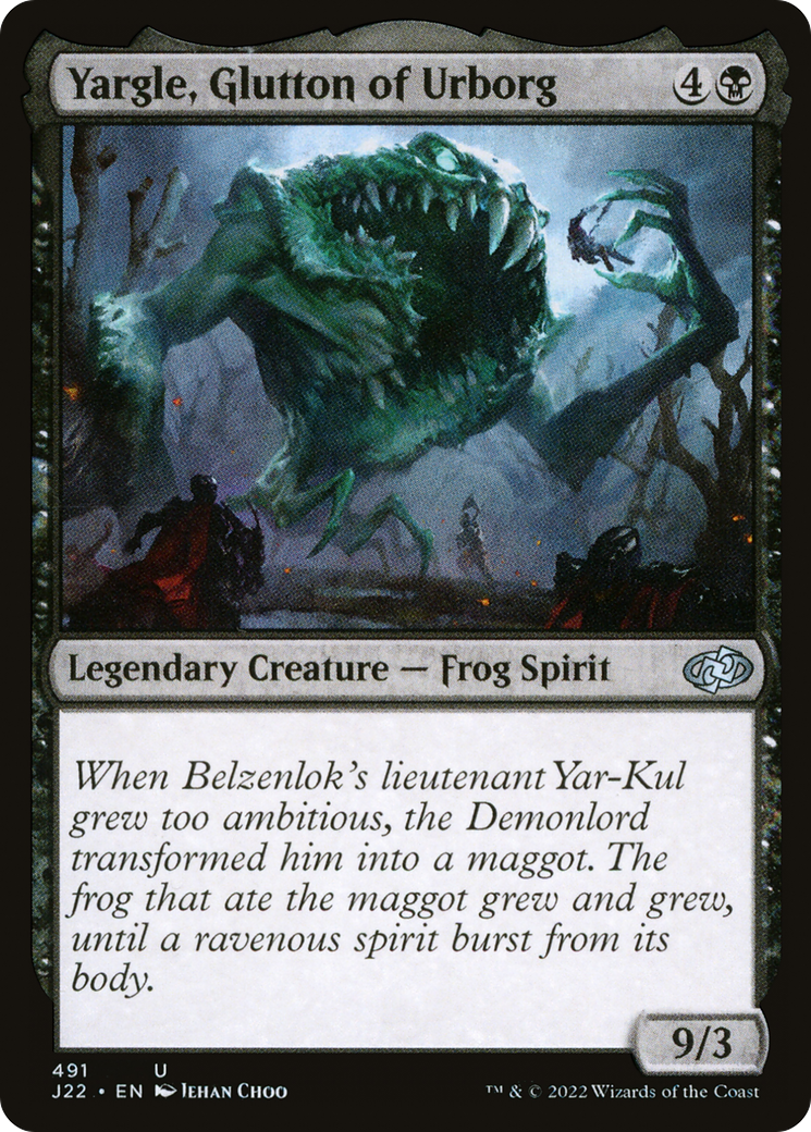 Yargle, Glutton of Urborg [Jumpstart 2022] | Grognard Games