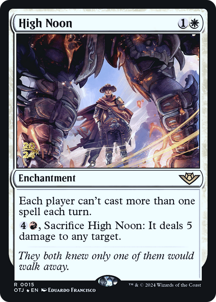High Noon [Outlaws of Thunder Junction Prerelease Promos] | Grognard Games