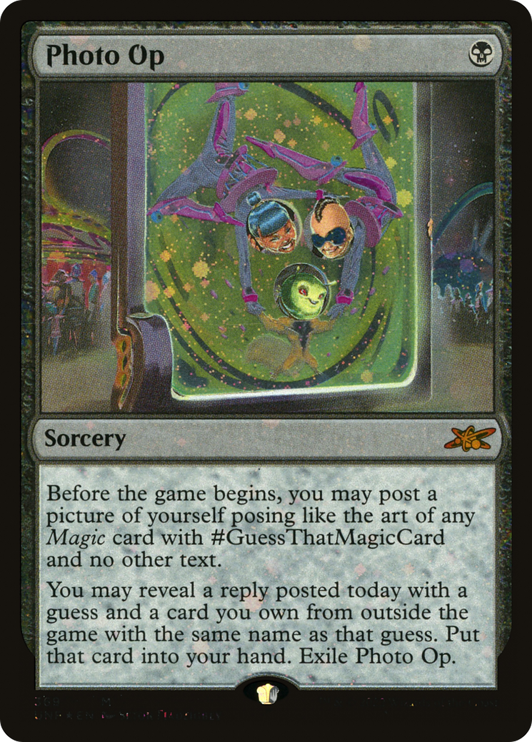 Photo Op (Galaxy Foil) [Unfinity] | Grognard Games