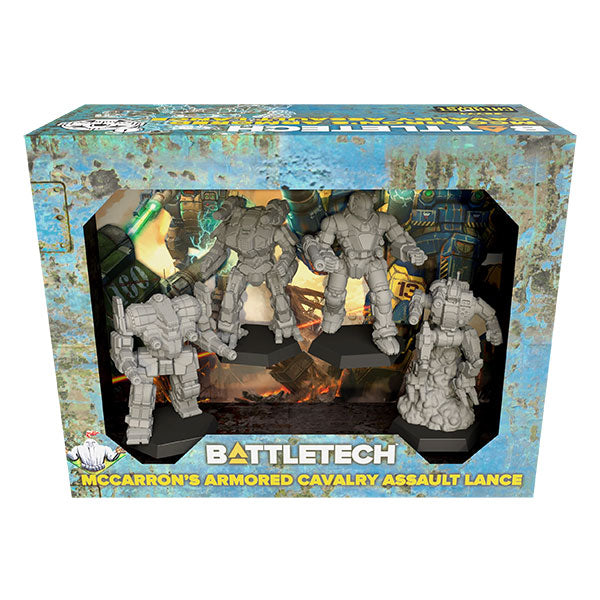 BattleTech: McCarron's Armored Cavalry Assault Lance ForcePack | Grognard Games