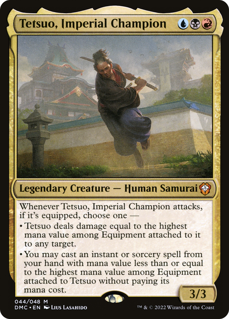 Tetsuo, Imperial Champion [Dominaria United Commander] | Grognard Games