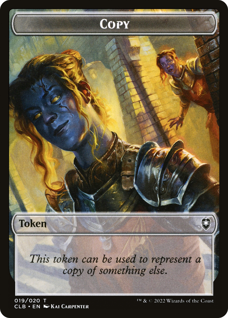 Copy Token [Commander Legends: Battle for Baldur's Gate Tokens] | Grognard Games