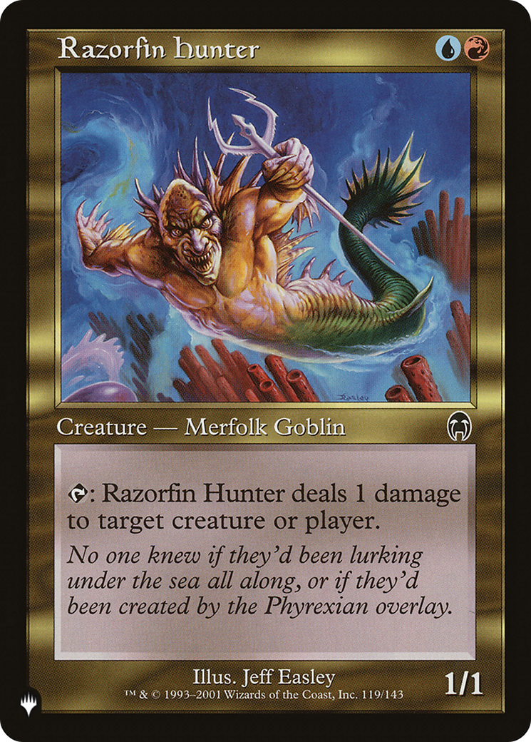 Razorfin Hunter [The List] | Grognard Games