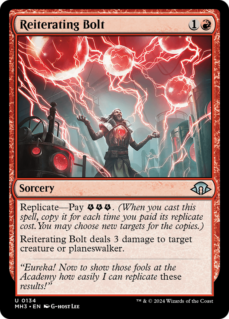 Reiterating Bolt [Modern Horizons 3] | Grognard Games