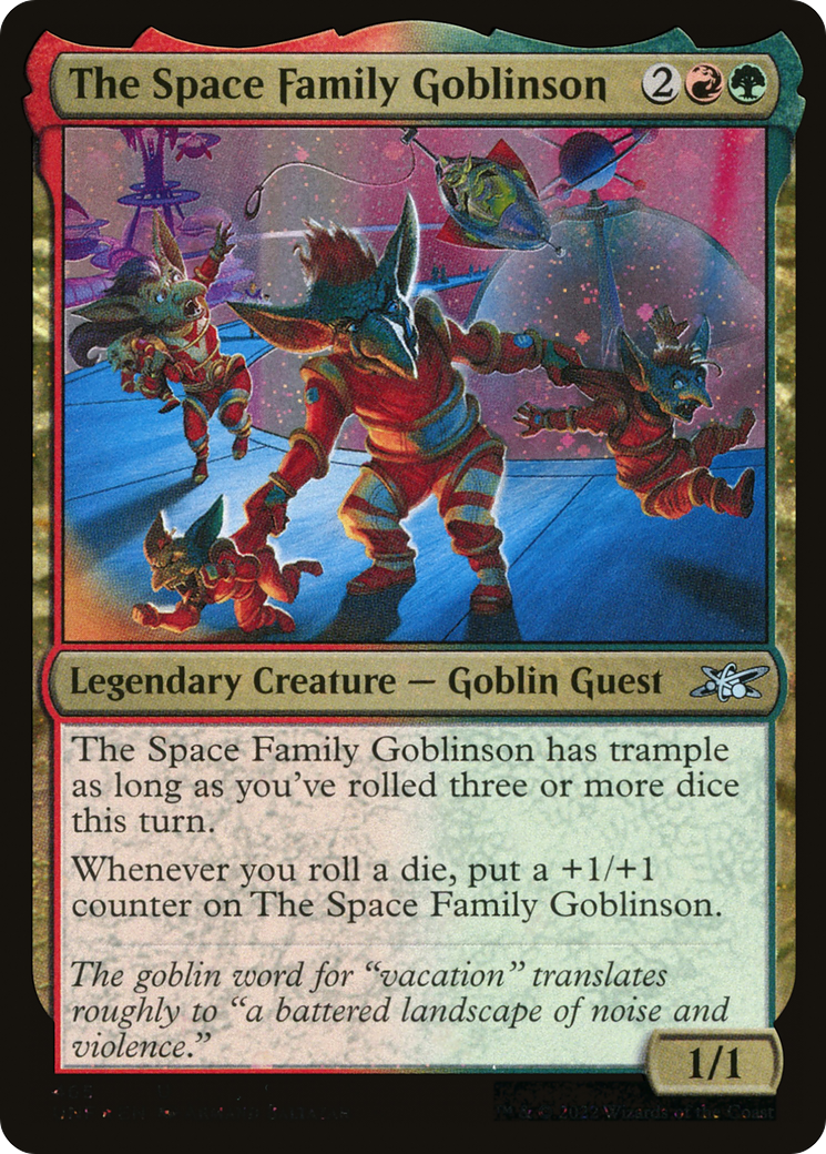 The Space Family Goblinson (Galaxy Foil) [Unfinity] | Grognard Games
