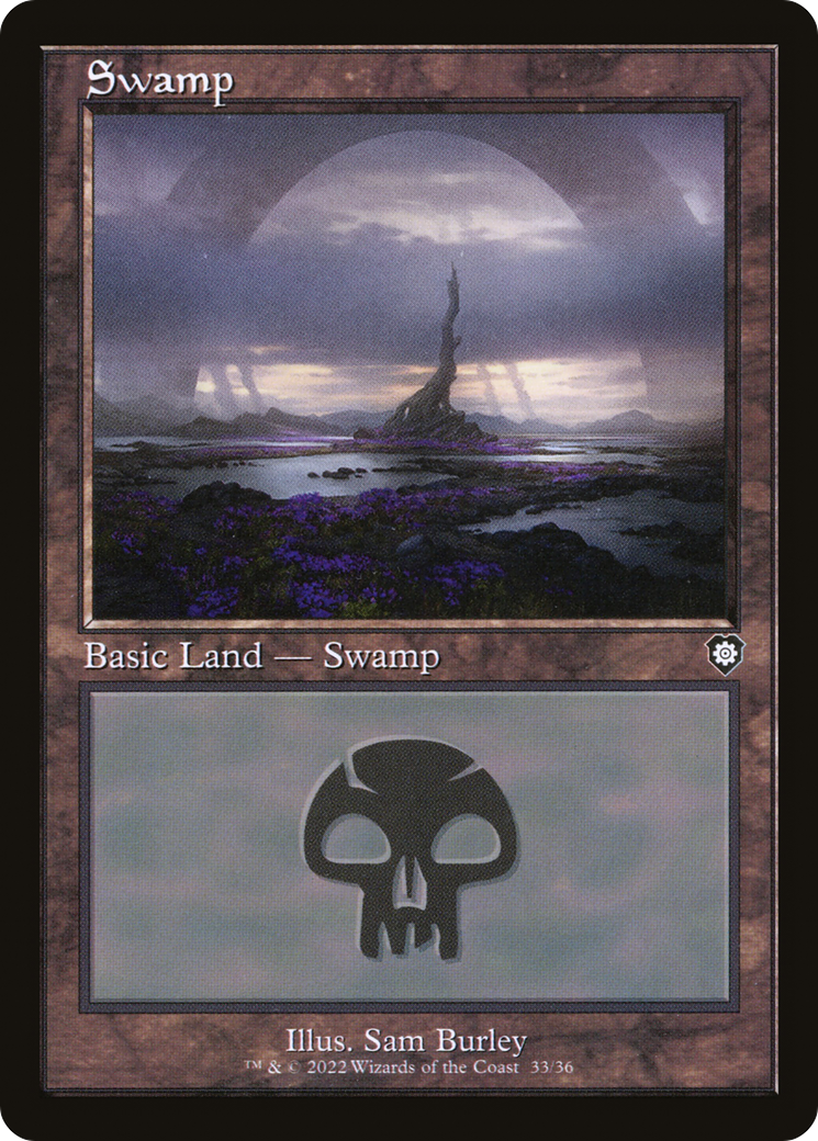 Swamp (033) (Retro) [The Brothers' War Commander] | Grognard Games