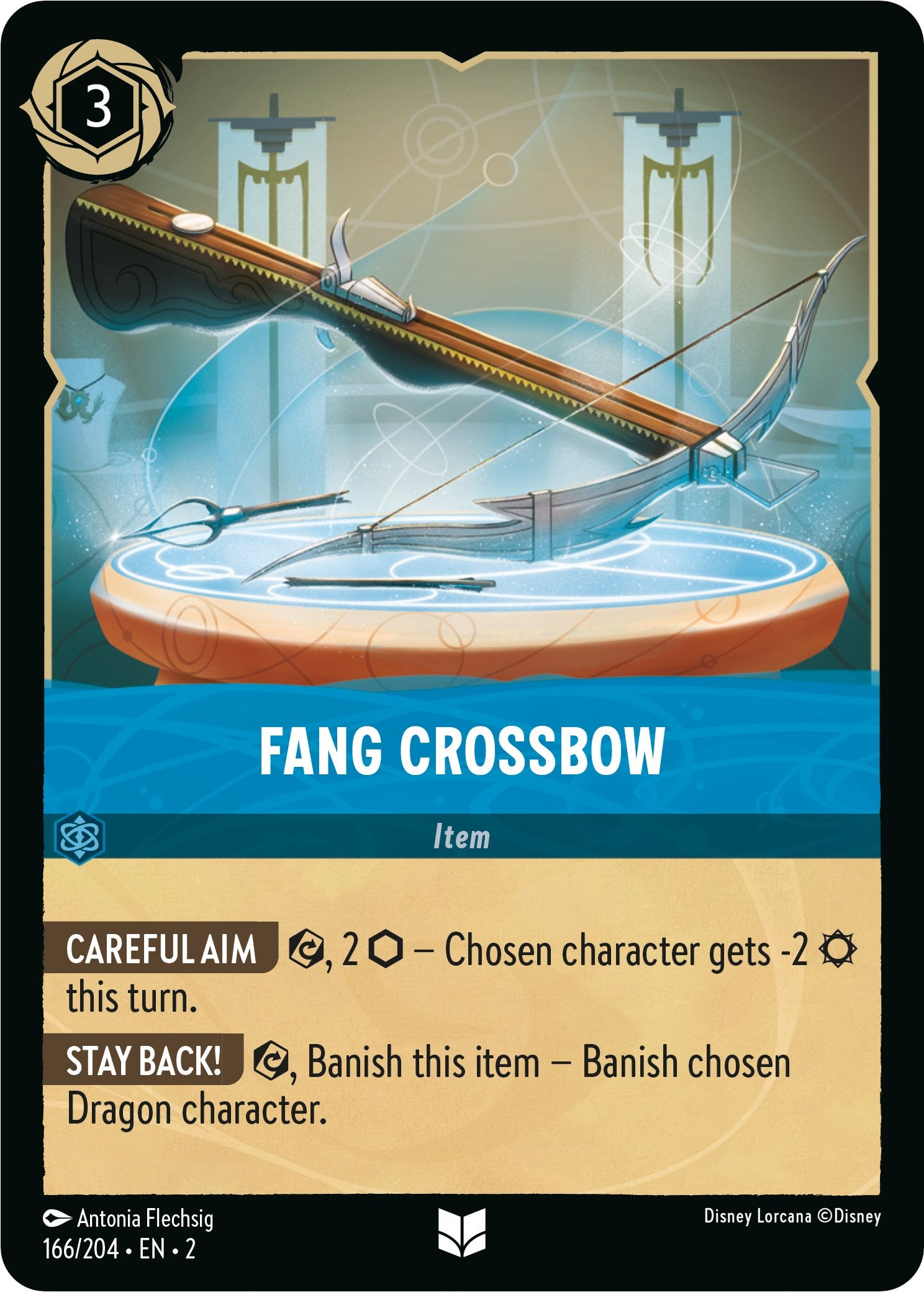 Fang Crossbow (166/204) [Rise of the Floodborn] | Grognard Games