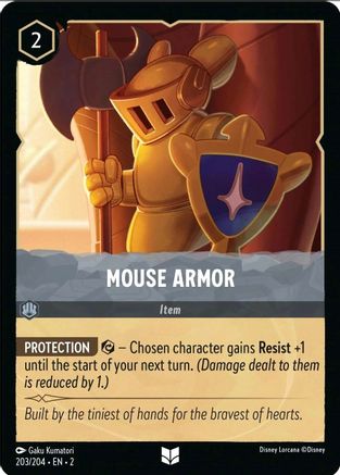 Mouse Armor (203/204) [Rise of the Floodborn] | Grognard Games