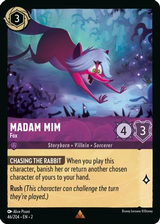 Madam Mim - Fox (46/204) [Rise of the Floodborn] | Grognard Games