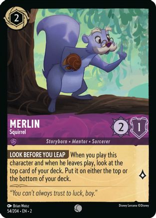 Merlin - Squirrel (54/204) [Rise of the Floodborn] | Grognard Games