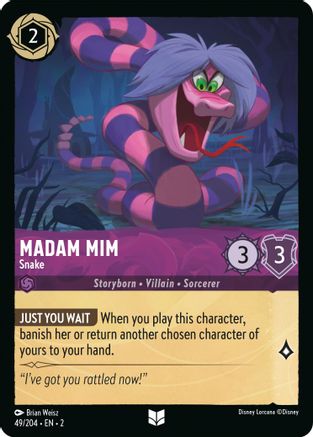 Madam Mim - Snake (49/204) [Rise of the Floodborn] | Grognard Games