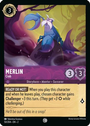 Merlin - Crab (50/204) [Rise of the Floodborn] | Grognard Games